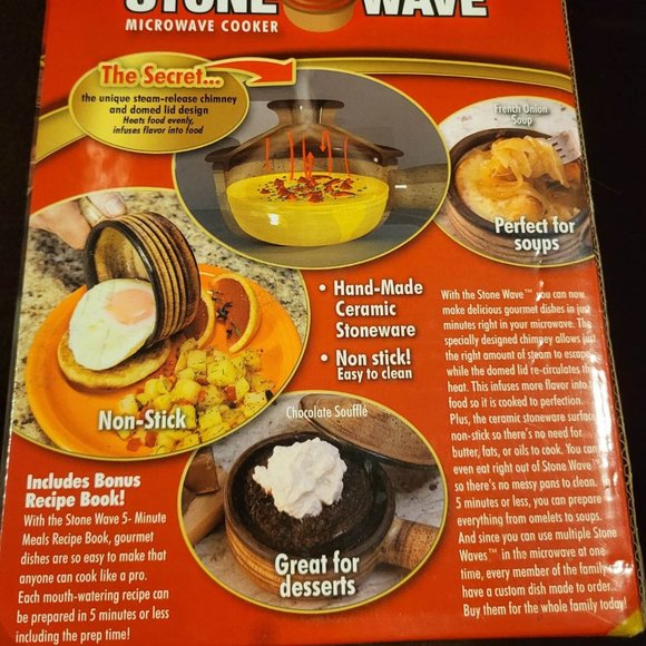 "As Seen on TV: Stone Wave Microwave Cooker". - Picture 6 of 8